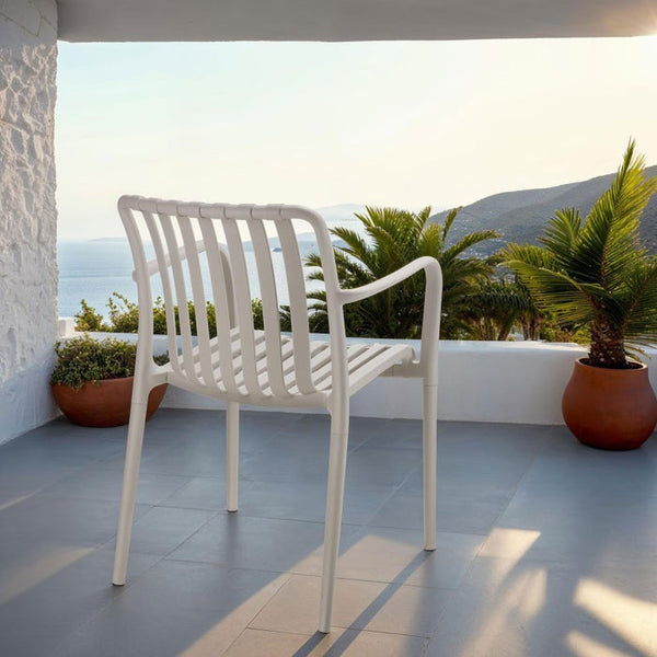 Gartenstühle Alcudia taupe 2er Set