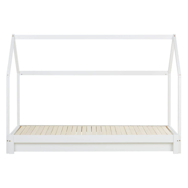 Kinderdoppelbett 90x200 Funktionsbett Lattenrost Ausziehbett Weiss