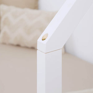 Kinderdoppelbett 90x200 Funktionsbett Lattenrost Ausziehbett Weiss