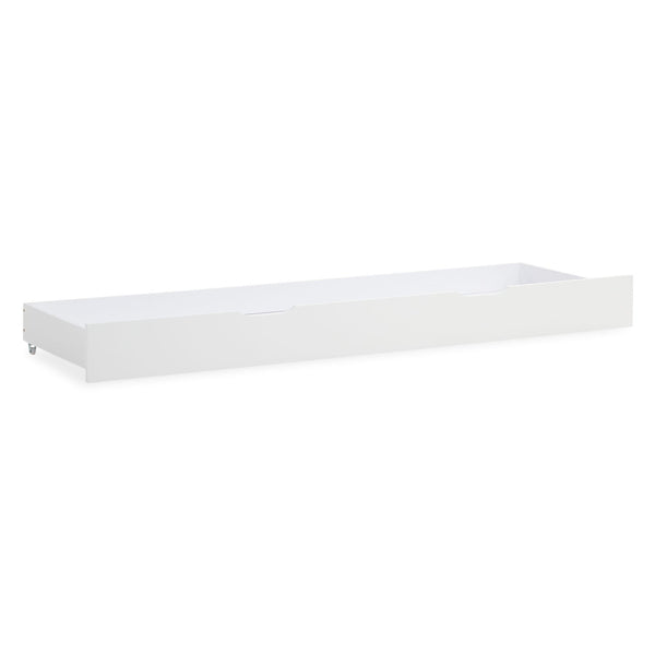 Schublade Bett Bettkasten Auszug Aufbewahrung mit Rollen Holz Weiss Schubkasten