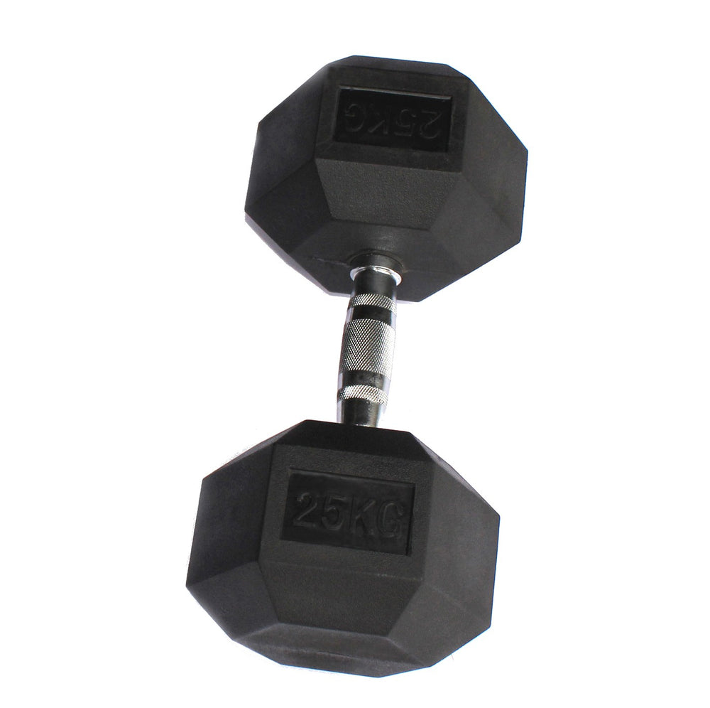 25kg HEX compact dumbbell
