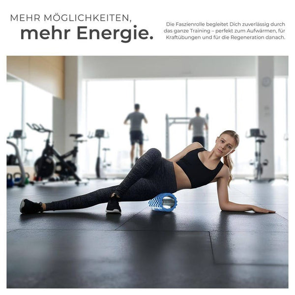Faszienrolle blau 2er Set