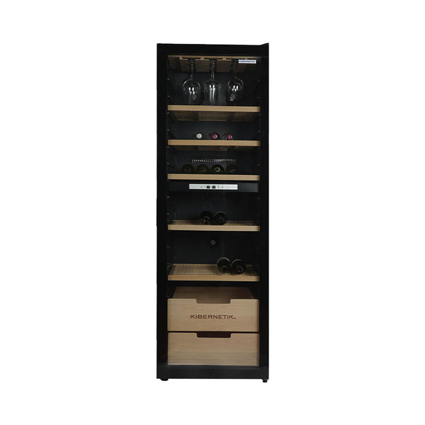 Kibernetik WKH448D wine climate cabinet 2 zones 448 liters