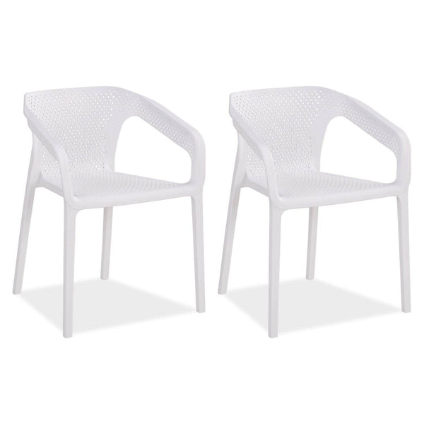 Balkonmöbel Sitzgruppe Garten Set Loungemöbel weiss