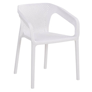 Balkonmöbel Sitzgruppe Garten Set Loungemöbel weiss
