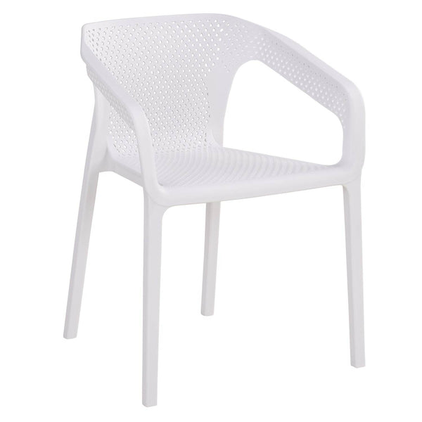 Balkonmöbel Sitzgruppe Garten Set Loungemöbel weiss