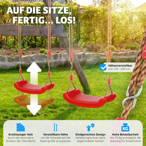 Schaukelsitz Swifty rot