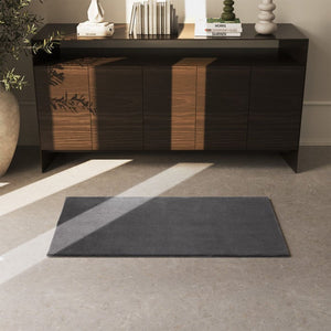 Short pile carpet Soft Zone anthracite 60 x 110 cm 