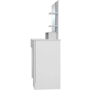 Zoe white dressing table