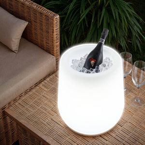 LED-Blumentopf Luminous Courve Pot