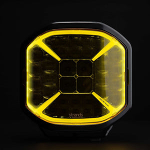 Strands SIBERIA X LENS COVER YELLOW FLOOD 7″