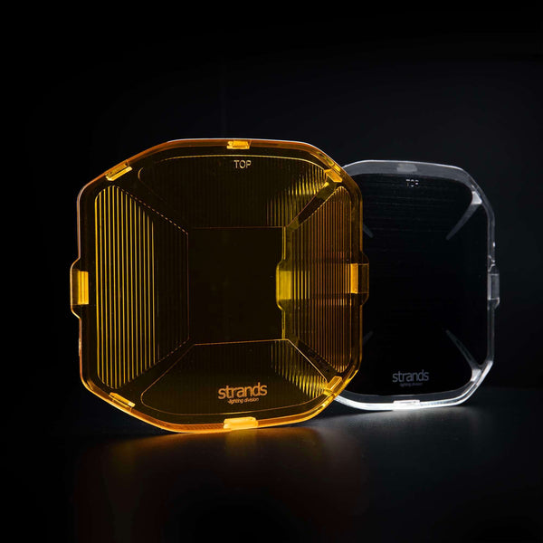 Strands SIBERIA X LENS COVER YELLOW FLOOD 9″