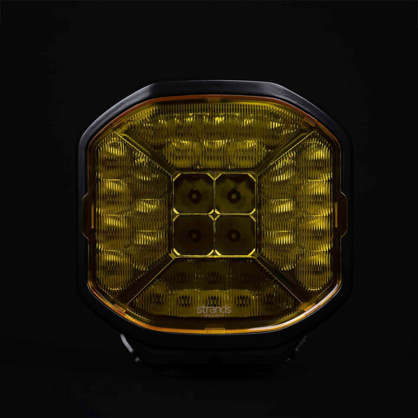 Strands SIBERIA X LENS COVER YELLOW FLOOD 9″