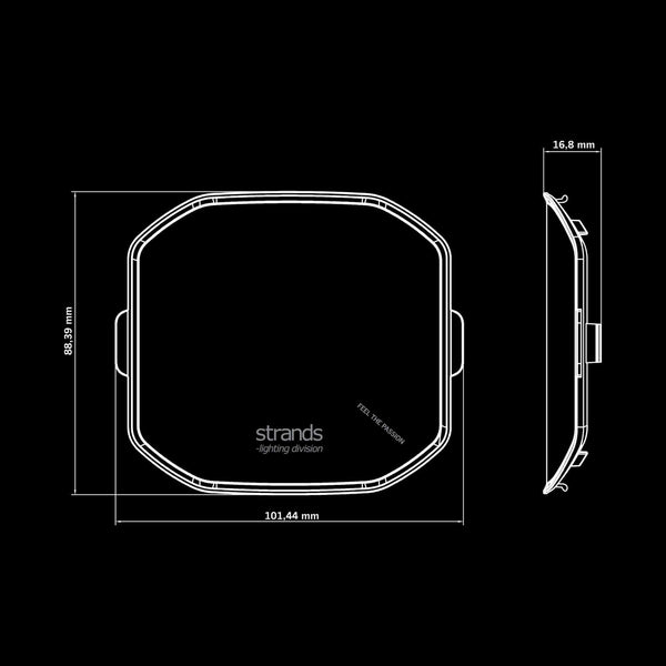 Strands SIBERIA X COVER BLACK 4″