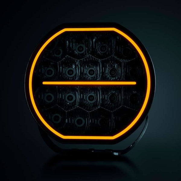 Strands Big Energy DRIVING LIGHT 9″ Orange / Weiß