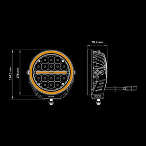 Strands SIBERIA XPA DRIVING LIGHT 7″