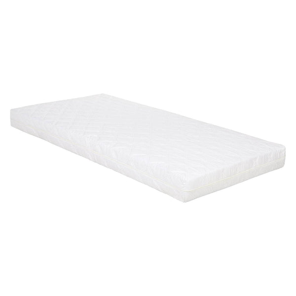 Kinderbett 80x160 cm mit Matratze Montessori Holzbett Lattenrost Grau