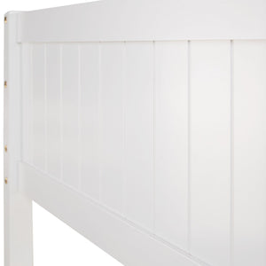 Kinderbett mit 2 Matratzen Etagenbett 90x200 und 140x200 mit Bettkasten Weiss