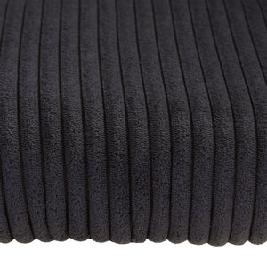 Polsterstuhl Cord Grau | 2er Set | drehbar | mit Armlehnen | Küche Esszimmer Büro