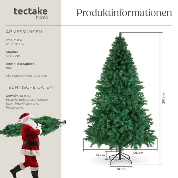 Weihnachtsbaum Dasher 210 cm