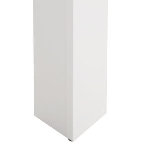 Essgruppe 2er-Set Polsterstühle Creme Samt ohne Armlehne Esstisch Weiss 90 x 60 cm