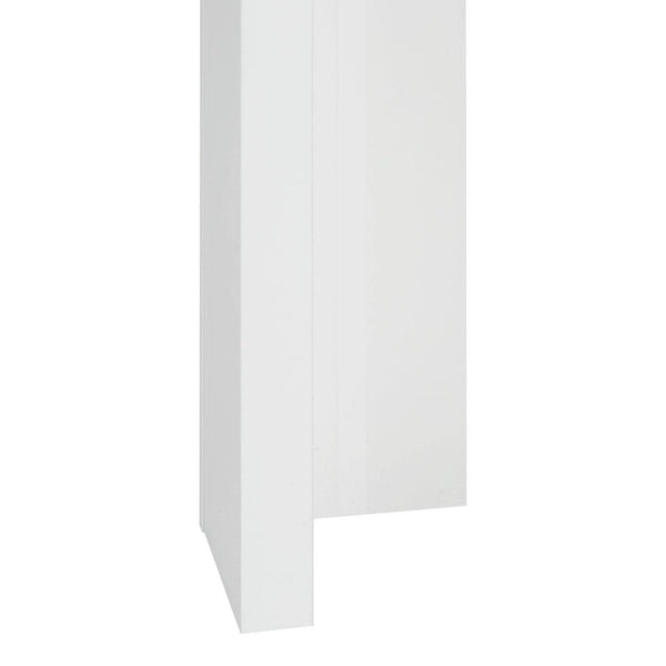 Esstisch Rund Ø 106 cm Holz Weiss