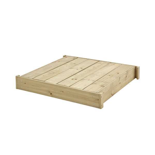 TP TOYS Sandkasten mit Holzdeckel FSC