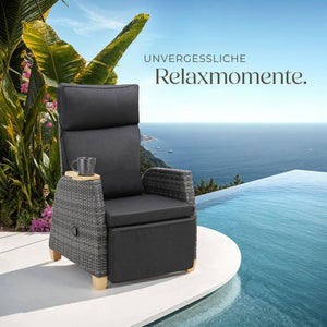 Rattansessel Pescara 2er Set