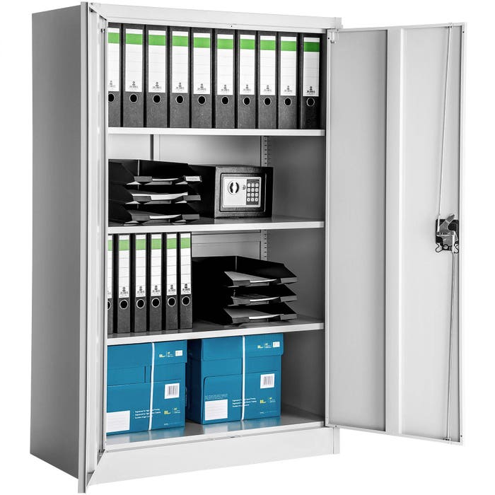 Aktenschrank grau