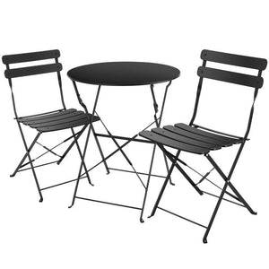 Bistrotisch Set Frieda schwarz