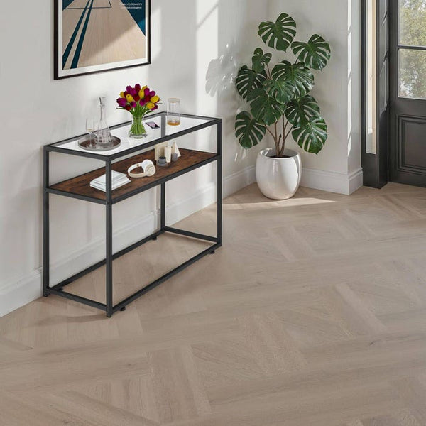 Konsolentisch Kilkenny 100x41x80,5cm Industrial dunkelbraun