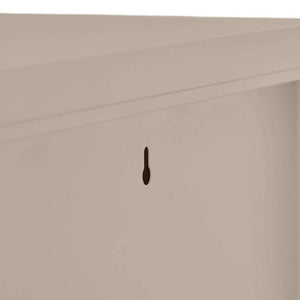 Metallvitrine Baker taupe