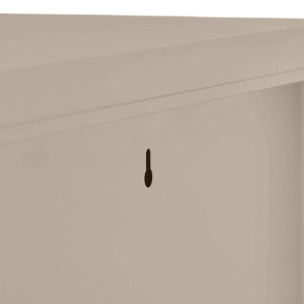 Metallvitrine Baker taupe