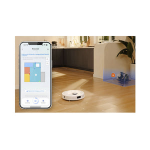 Robot aspirapolvere e lavapavimenti Roborock Qrevo MaxV bianco