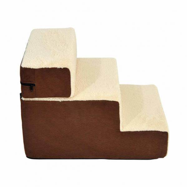 Haustiertreppe | Einstiegshilfe | 54 x 40 x 39cm | Beige