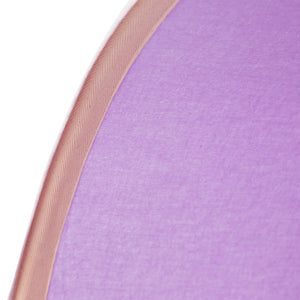 Hochbett Kinder 90x200 cm Weiss mit Vorhang in Lila Beige | Tunnel | ohne Lattenrost