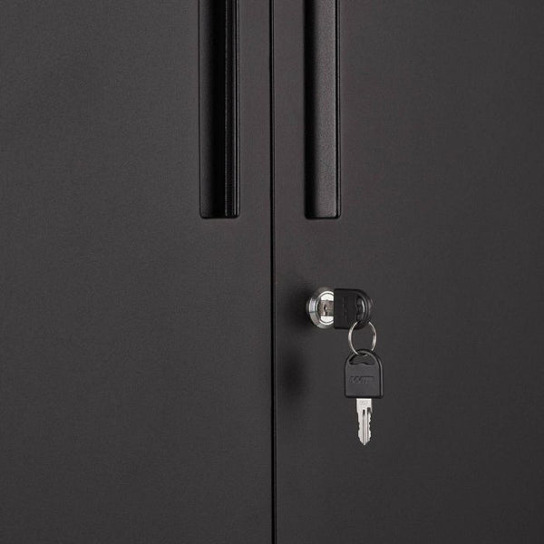 Aktenschrank Brandon schwarz 2er Set
