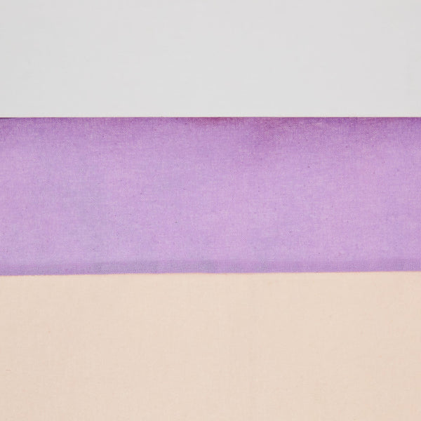 Hochbett Kinder 90x200 cm Weiss mit Vorhang in Lila Beige | mit Lattenrost und Matratze