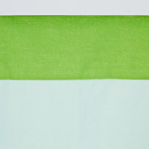 Hochbett Kinder 90x200 cm Weiss mit Vorhang in Grün | ohne Lattenrost