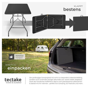 Campingtisch Panja anthrazit