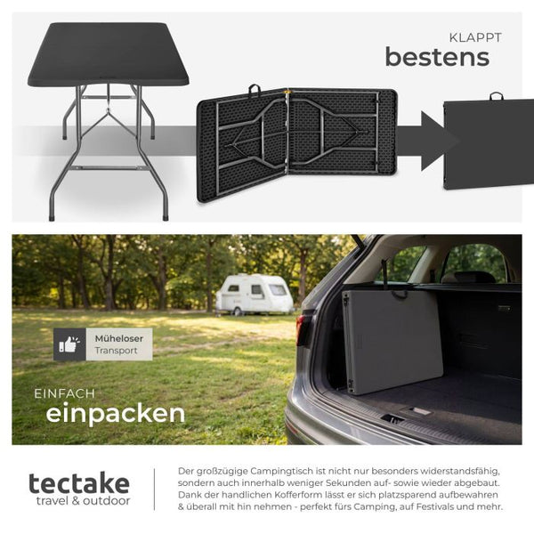 Campingtisch Panja anthrazit