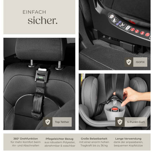 Drehbarer Autositz Linus