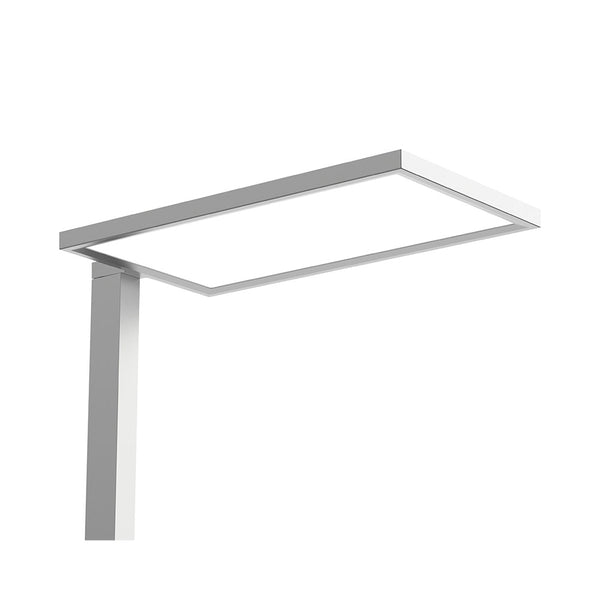CONTINI LED Büro-Stehleuchte Morelux dimmbar silber