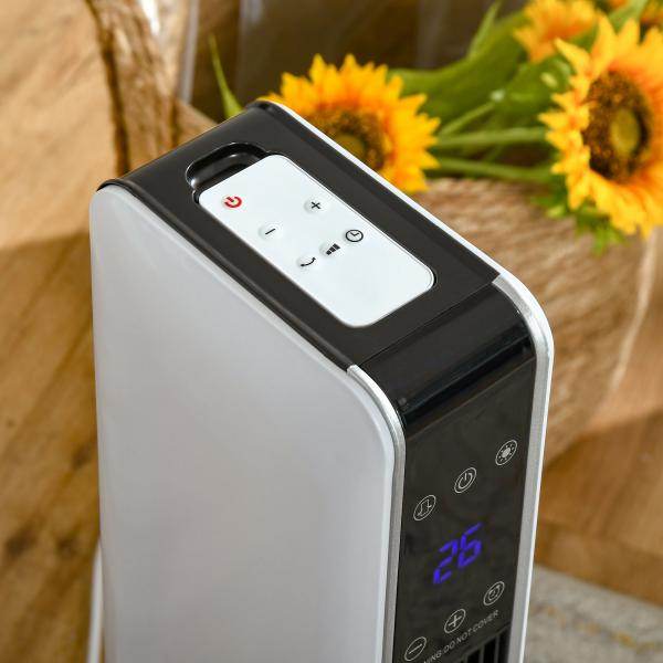 Heizgerät Heizlüfter 2200W Elektroheizer Keramik Heizturm