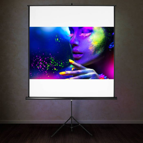 Beamer Leinwand Stativ 152 x 152 cm