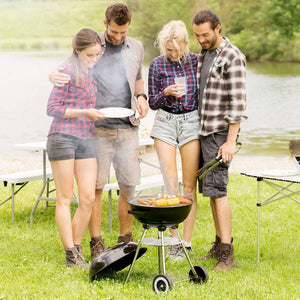 Kugelgrill mit Rollen Ø 41,5cm