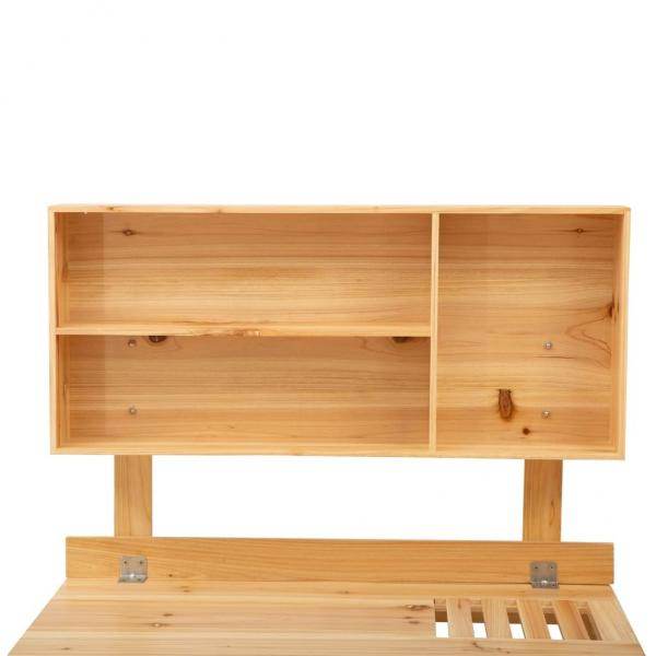 Pflanztisch aus Tannenholz für Garten, Balkon und Terrasse - Gartenarbeitstisch Holz