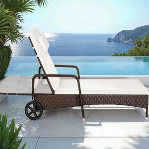 Rattan Sonnenliege