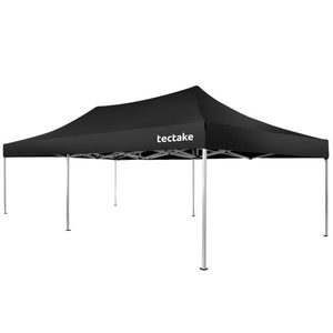Aluminium Faltpavillon Viola schwarz