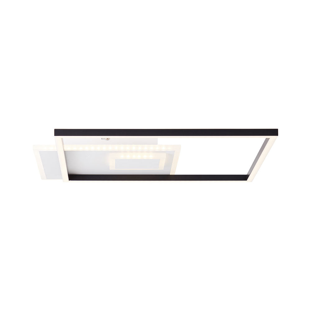 Brillante plafoniera LED Iorgo 40W bianco-nero